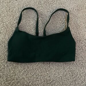 Dark Green Lululemon Sports Bra (2)